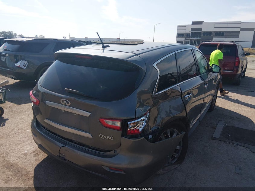 Vin: 5n1al0mn7fc514674, lot: 46681221, infiniti qx60 20154