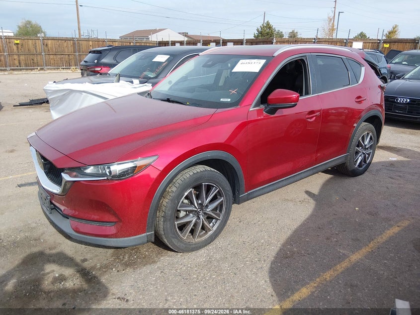 Vin: jm3kfbcm9j0325126, lot: 46681235, mazda cx-5 touring 20182