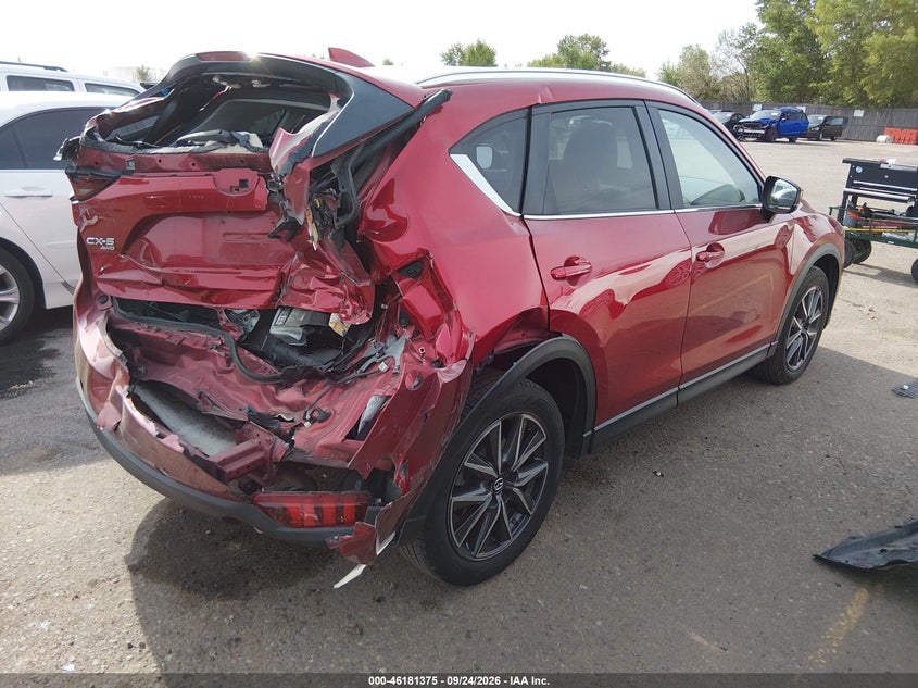 Vin: jm3kfbcm9j0325126, lot: 46681235, mazda cx-5 touring 20184