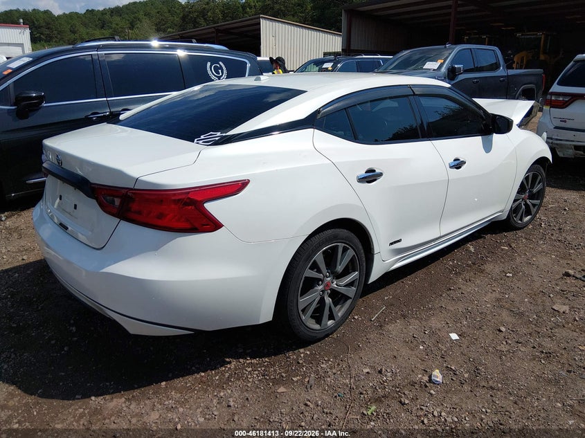 Vin: 1n4aa6ap1gc415696, lot: 46681273, nissan maxima 3.5 s 20164