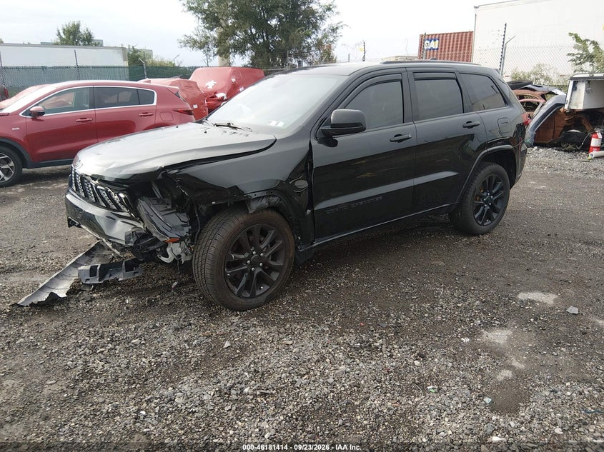 Vin: 1c4rjfag4hc767508, lot: 46681274, jeep grand cherokee altitude 4x4 20172