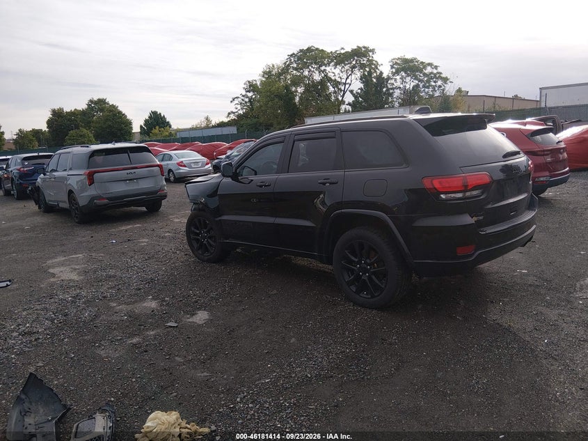 Vin: 1c4rjfag4hc767508, lot: 46681274, jeep grand cherokee altitude 4x4 20173