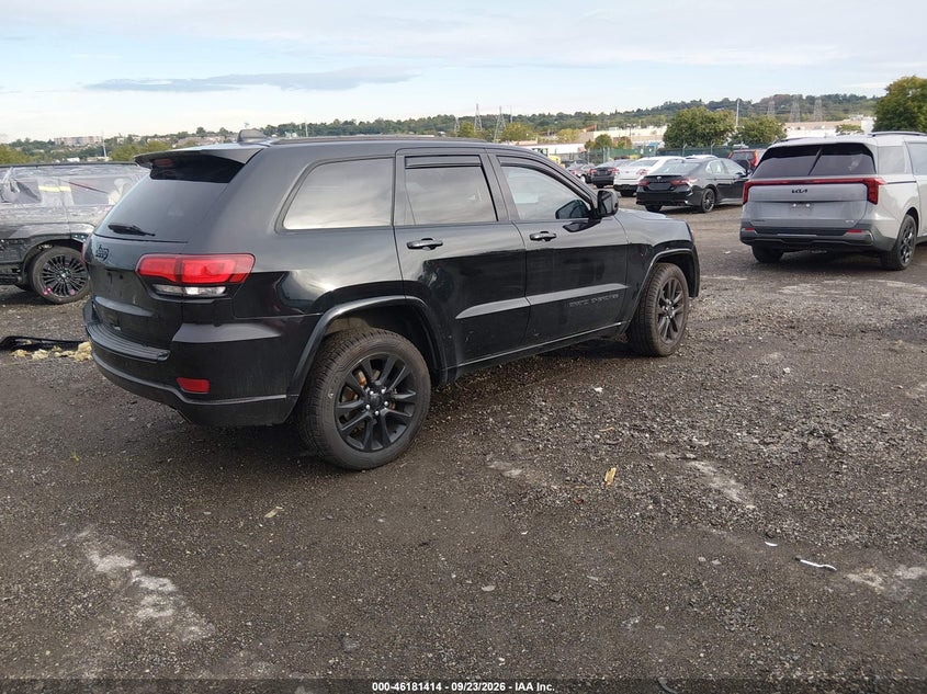 Vin: 1c4rjfag4hc767508, lot: 46681274, jeep grand cherokee altitude 4x4 20174