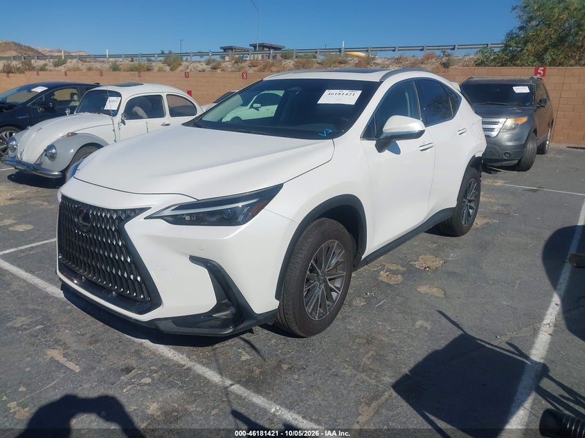 Vin: 2t2gdcaz2sc026931, lot: 46681281, lexus nx 250 premium 20252