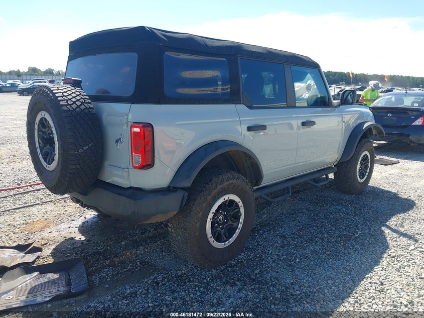 Vin: 1fmde5dh4plb75100, lot: 46681332, ford bronco big bend 20234
