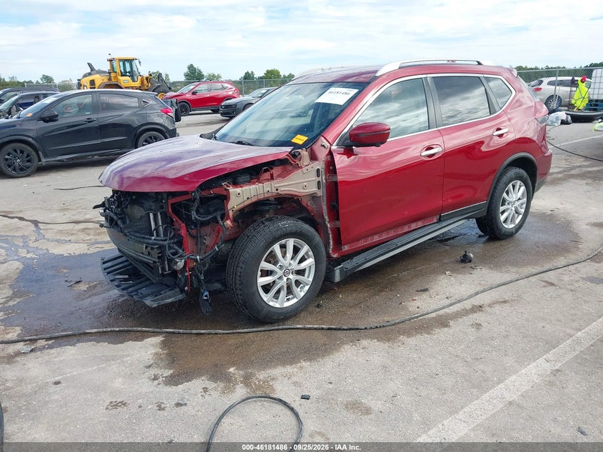Vin: 5n1at2mv1jc823979, lot: 46681346, nissan rogue sv 20182