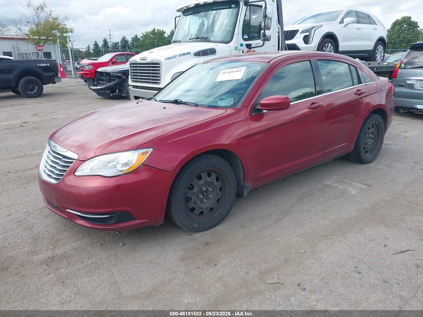Vin: 1c3ccbab9en122869, lot: 46681362, chrysler 200 lx 20142