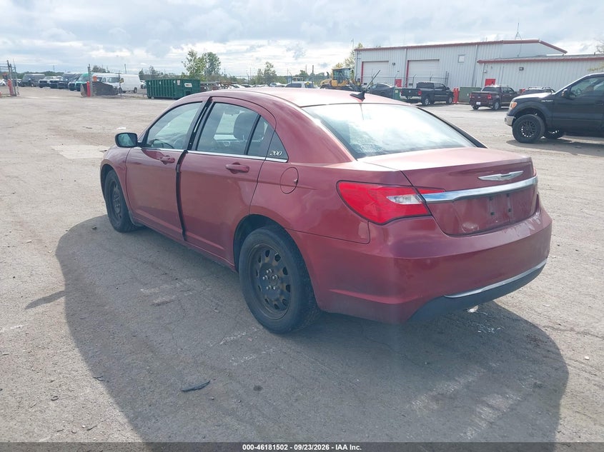 Vin: 1c3ccbab9en122869, lot: 46681362, chrysler 200 lx 20143