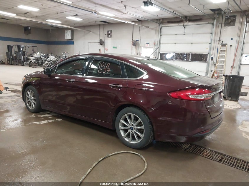 Vin: 3fa6p0hd7hr372966, lot: 46681397, ford fusion se 20173