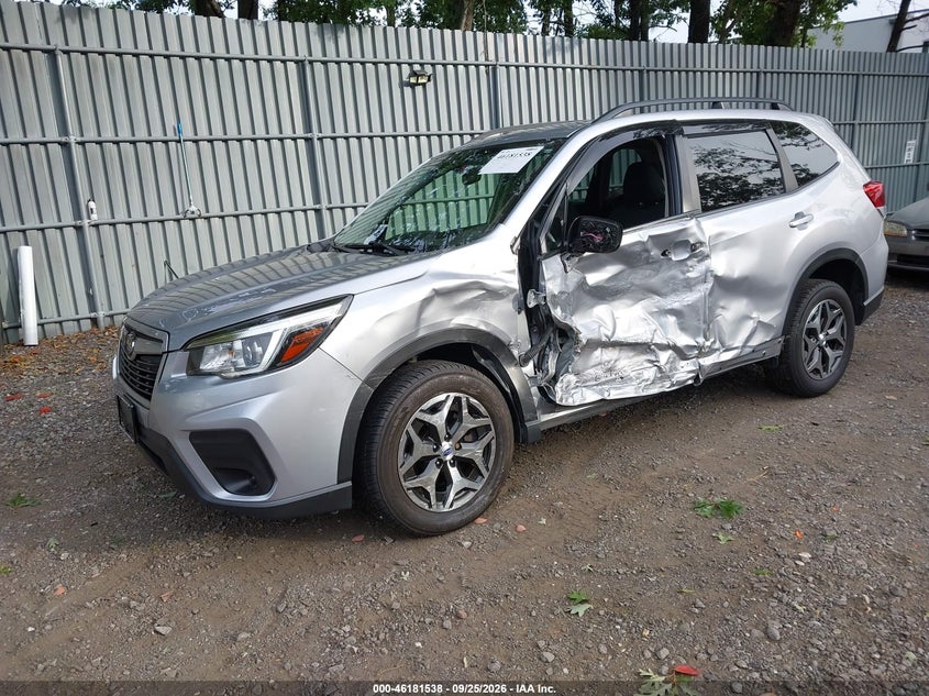 Vin: jf2skagcxlh464431, lot: 46681398, subaru forester premium 20202