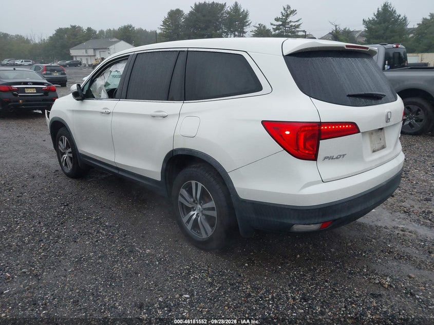 Vin: 5fnyf6h56jb029770, lot: 46681410, honda pilot ex-l 20183
