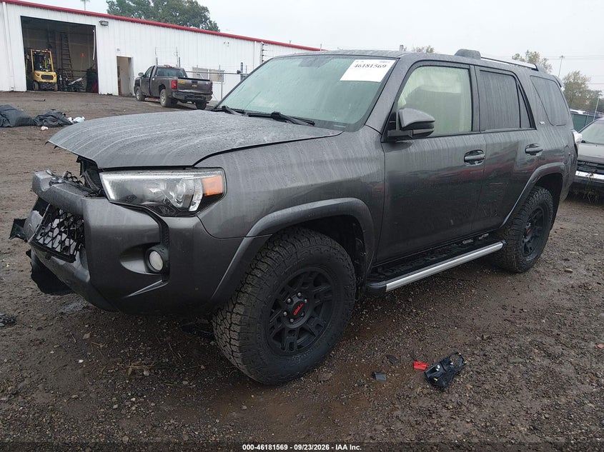Vin: jtebu5jr1k5691774, lot: 46681429, toyota 4runner sr5 20192