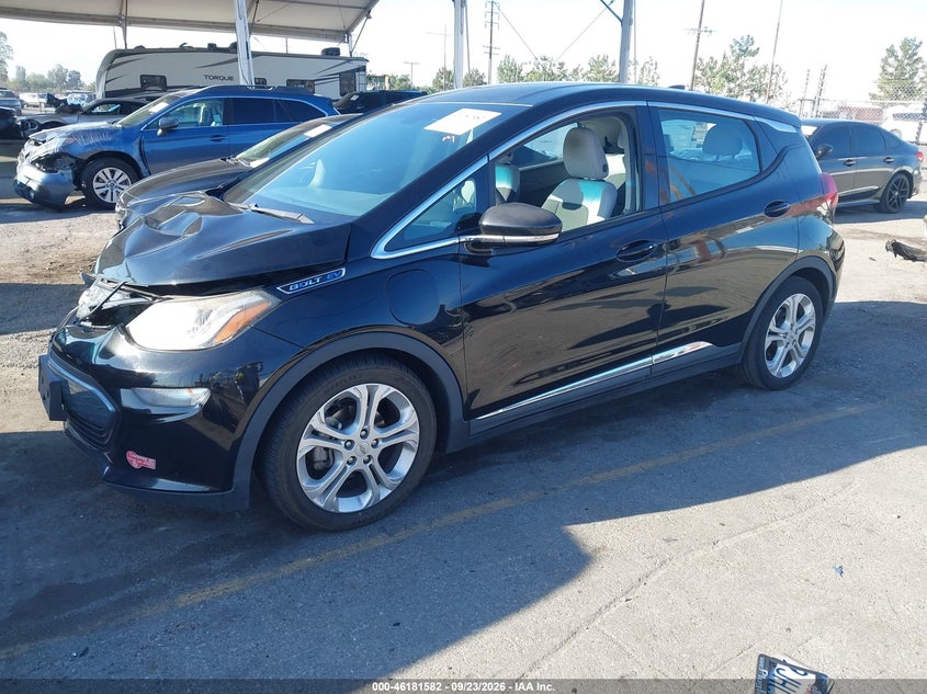 Vin: 1g1fw6s02h4190518, lot: 46681442, chevrolet bolt ev lt 20172