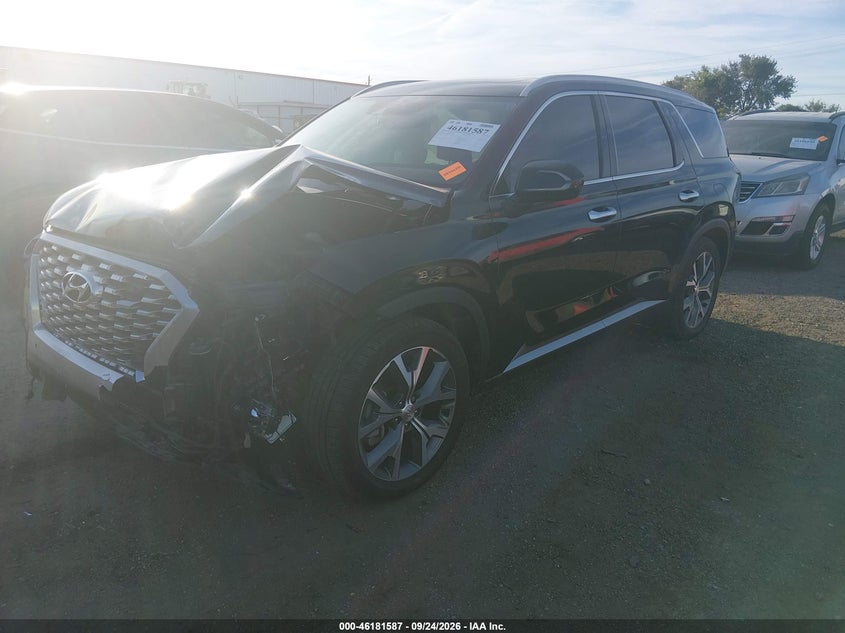 Vin: km8r44hexnu349794, lot: 46681447, hyundai palisade sel 20222