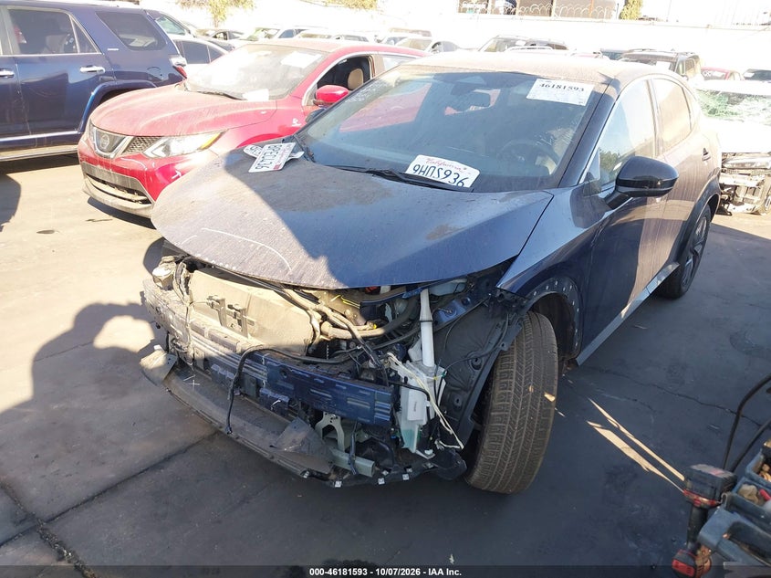 Vin: jn1af0ba2pm401497, lot: 46681453, nissan ariya engage 20232