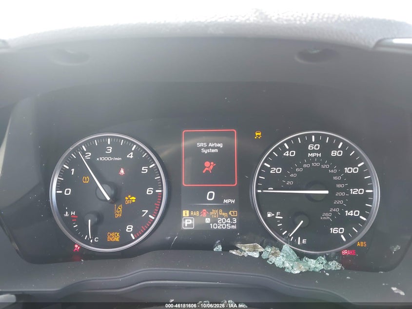 SUBARU CROSSTREK 2025 VIN 4S4GUHM6XS3728065