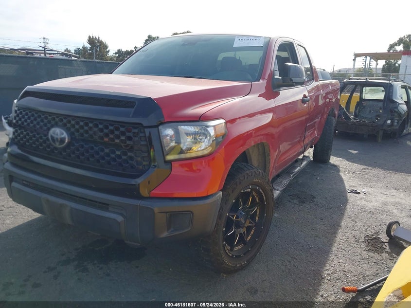 Vin: 5tfrm5f13jx130937, lot: 46681467, toyota tundra sr 4.6l v8 20182