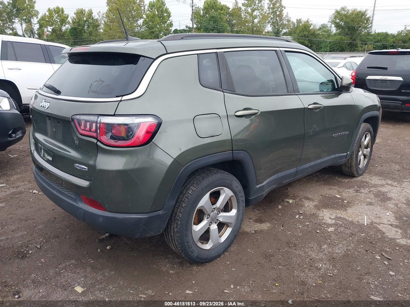 Vin: 3c4njdbb6jt392804, lot: 46681473, jeep compass latitude 4x4 20184