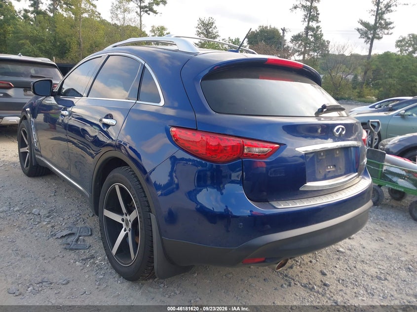 Vin: jn8cs1mu4hm140443, lot: 46681480, infiniti qx70 20173
