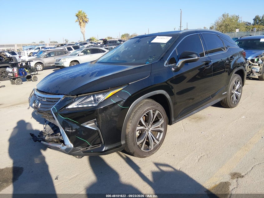 Vin: 2t2bgmca5kc030955, lot: 46681482, lexus rx 450h 20192