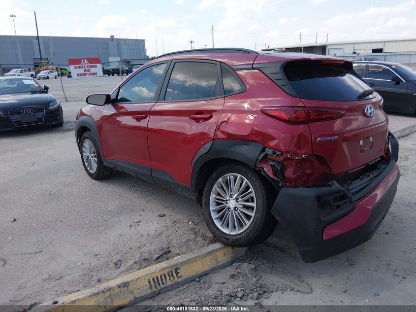Vin: km8k22aa0mu620301, lot: 46681492, hyundai kona sel 20213