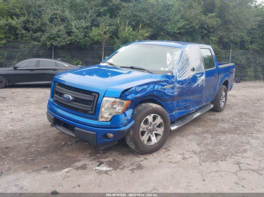 Vin: 1ftfw1ef8efa54145, lot: 46681498, ford f-150 stx 20142