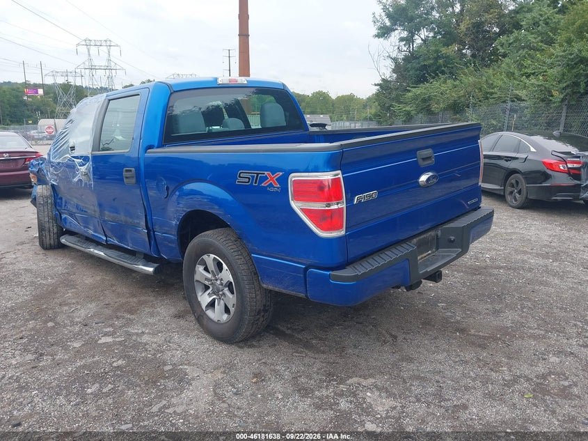 Vin: 1ftfw1ef8efa54145, lot: 46681498, ford f-150 stx 20143