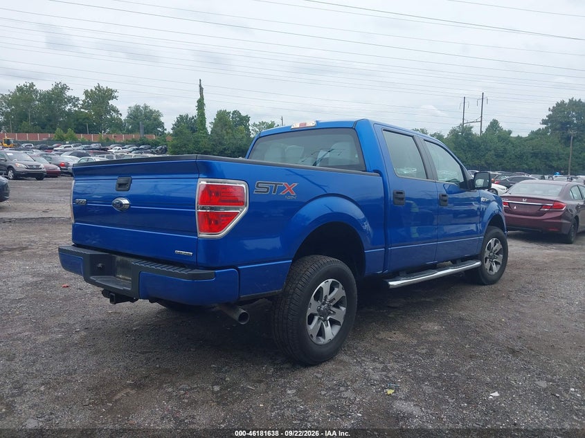 Vin: 1ftfw1ef8efa54145, lot: 46681498, ford f-150 stx 20144