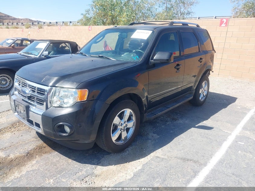 Vin: 1fmcu0eg4aka54863, lot: 46681509, ford escape limited 20102