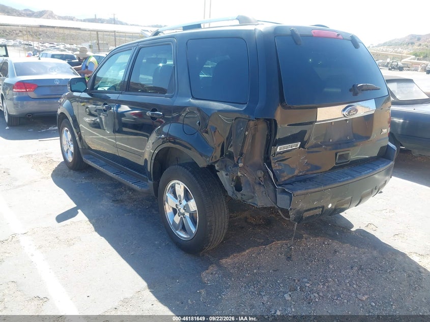 Vin: 1fmcu0eg4aka54863, lot: 46681509, ford escape limited 20103
