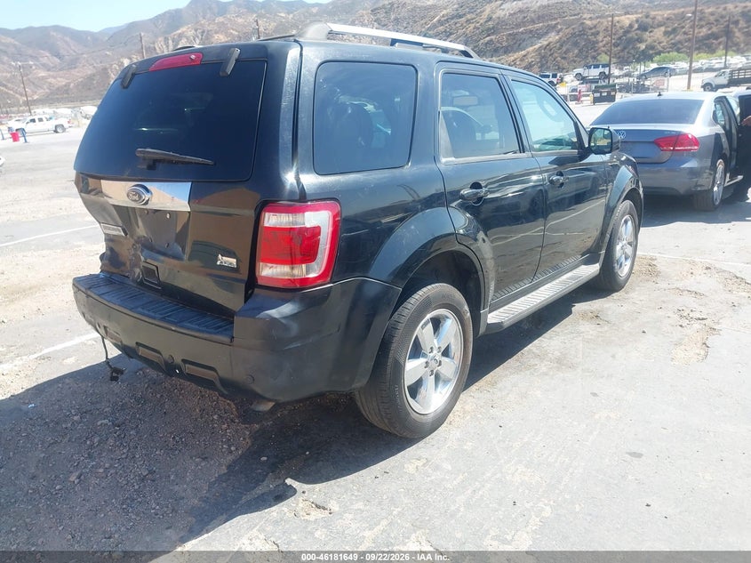 Vin: 1fmcu0eg4aka54863, lot: 46681509, ford escape limited 20104