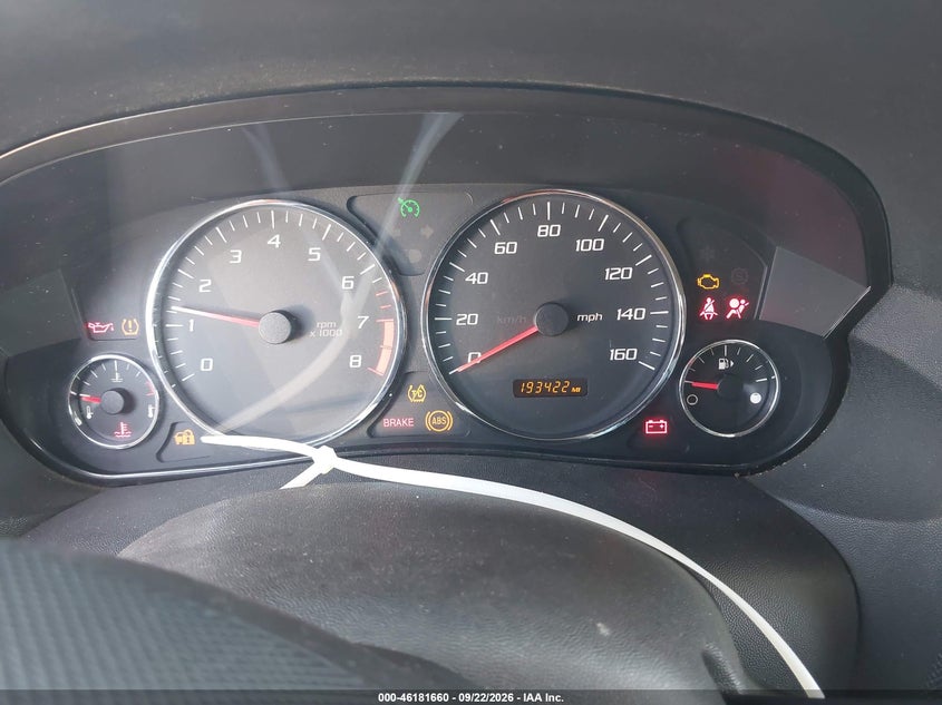 CADILLAC SRX 2005 VIN 1GYEE637850191204