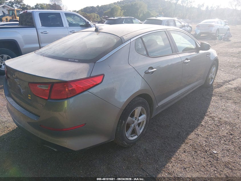 Vin: 5xxgm4a72fg458166, lot: 46681541, kia optima lx 20154