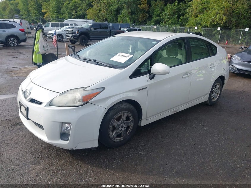 TOYOTA PRIUS 2011 VIN JTDKN3DU0B5365731