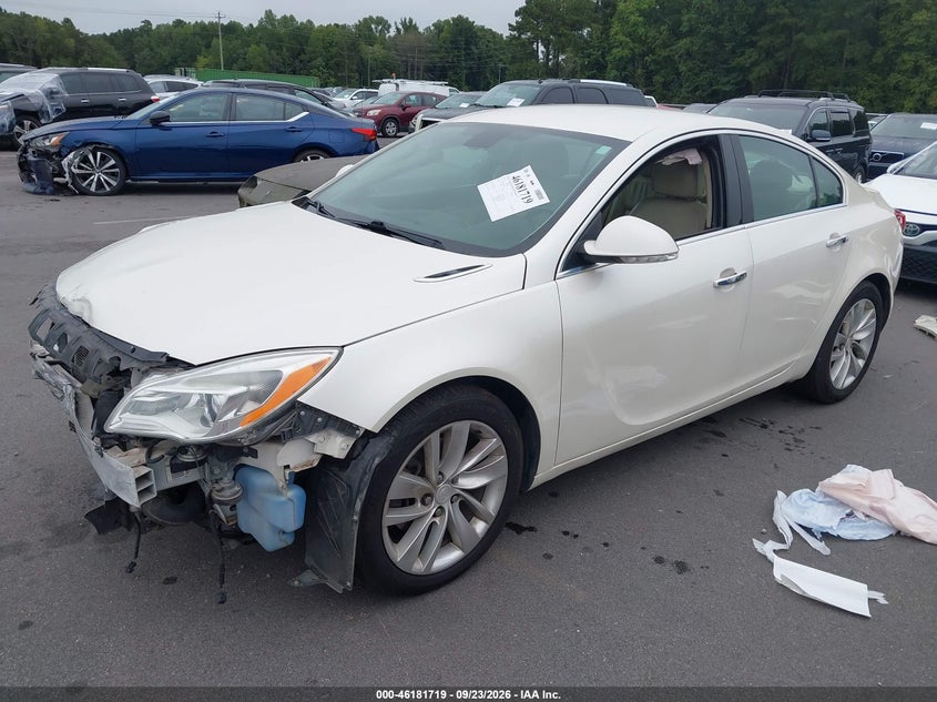 Vin: 2g4gn5ex4e9275267, lot: 46681579, buick regal premium 20142