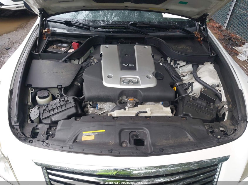 INFINITI G25X 2012 VIN JN1DV6AR8CM862515