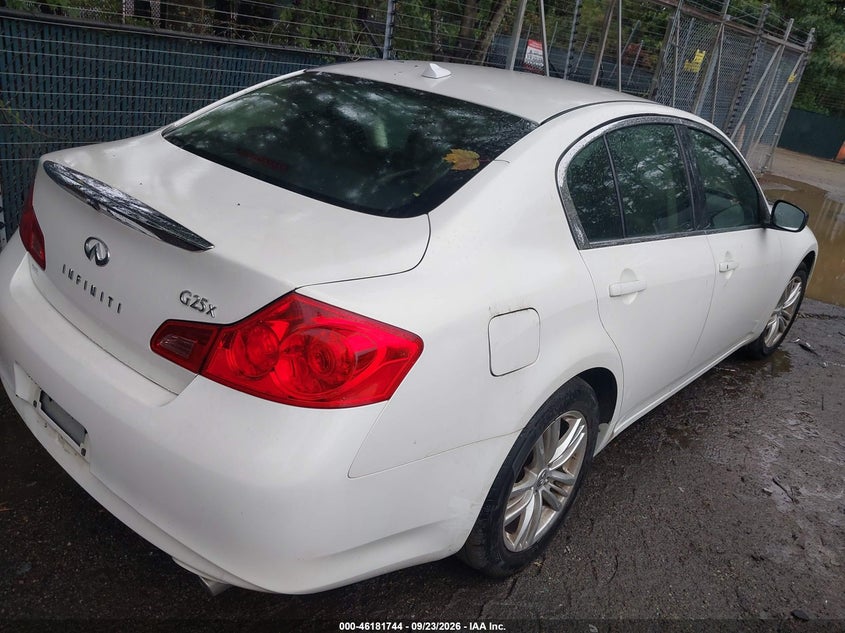 INFINITI G25X 2012 VIN JN1DV6AR8CM862515
