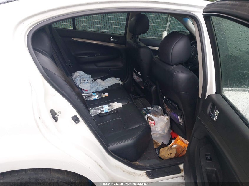 INFINITI G25X 2012 VIN JN1DV6AR8CM862515