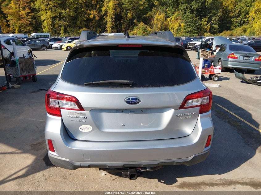 2016 SUBARU OUTBACK 2.5I PREMIUM · Фото 16