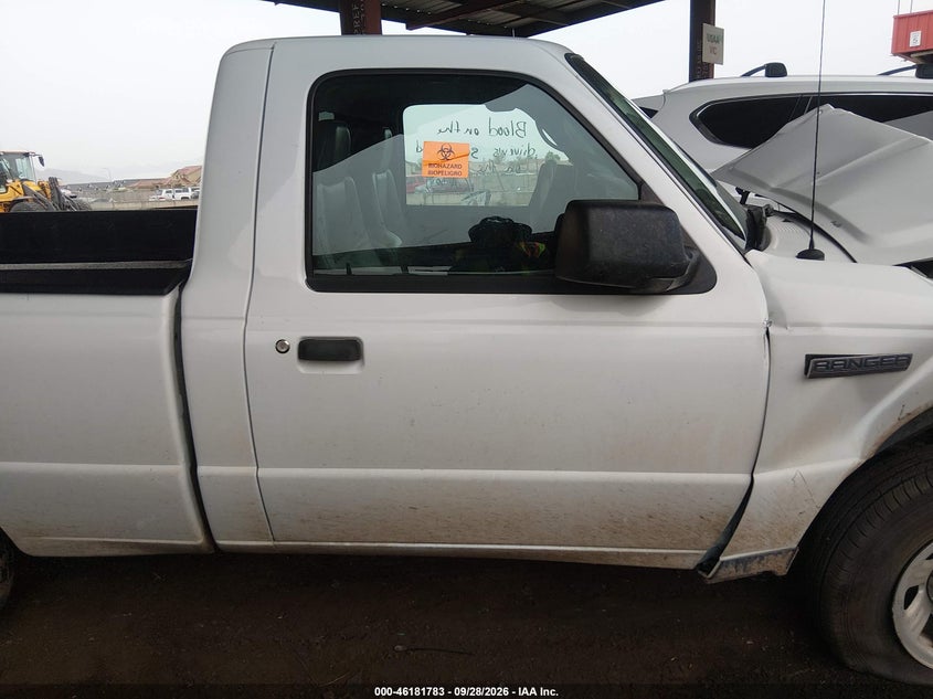 FORD RANGER 2007 VIN 1FTYR10D17PA99110