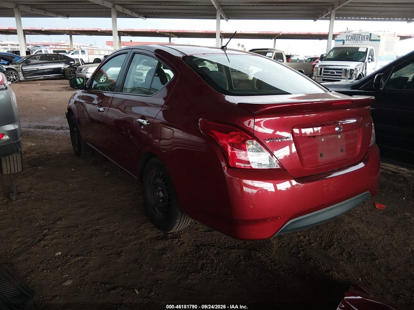 Vin: 3n1cn7ap3kl856551, lot: 46681650, nissan versa 1.6 sv 20193