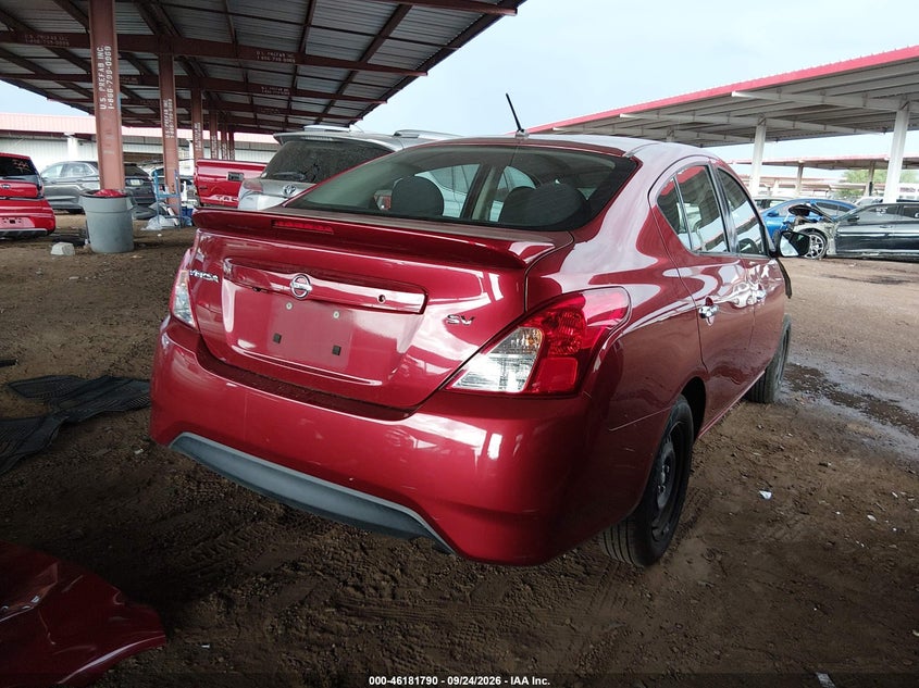 Vin: 3n1cn7ap3kl856551, lot: 46681650, nissan versa 1.6 sv 20194