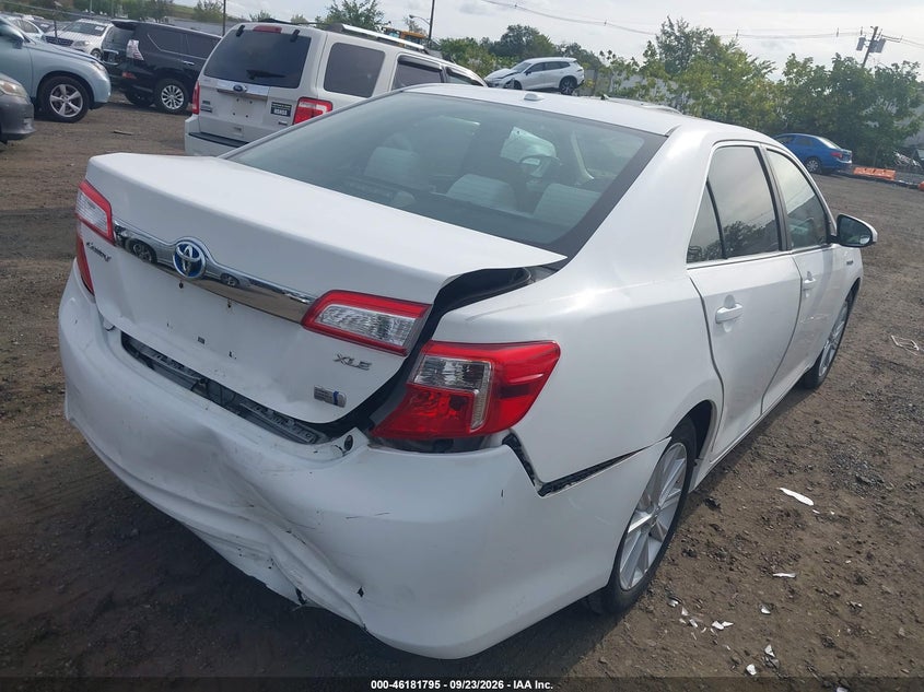 TOYOTA CAMRY HYBRID 2013 VIN 4T1BD1FK5DU066906