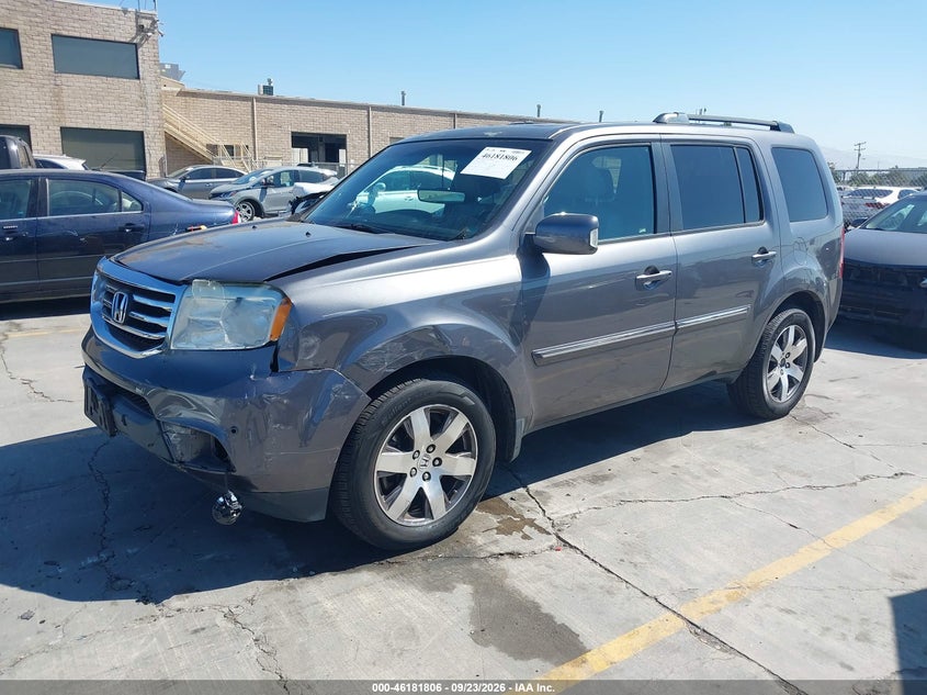 Vin: 5fnyf4h96fb047507, lot: 46681666, honda pilot touring 20152