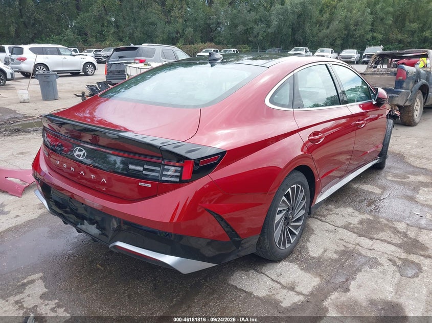 Vin: kmhl54jj0sa130818, lot: 46681676, hyundai sonata hybrid limited 20254