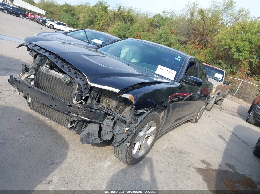 Vin: 2c3cdxbg6eh266537, lot: 46681684, dodge charger se 20142
