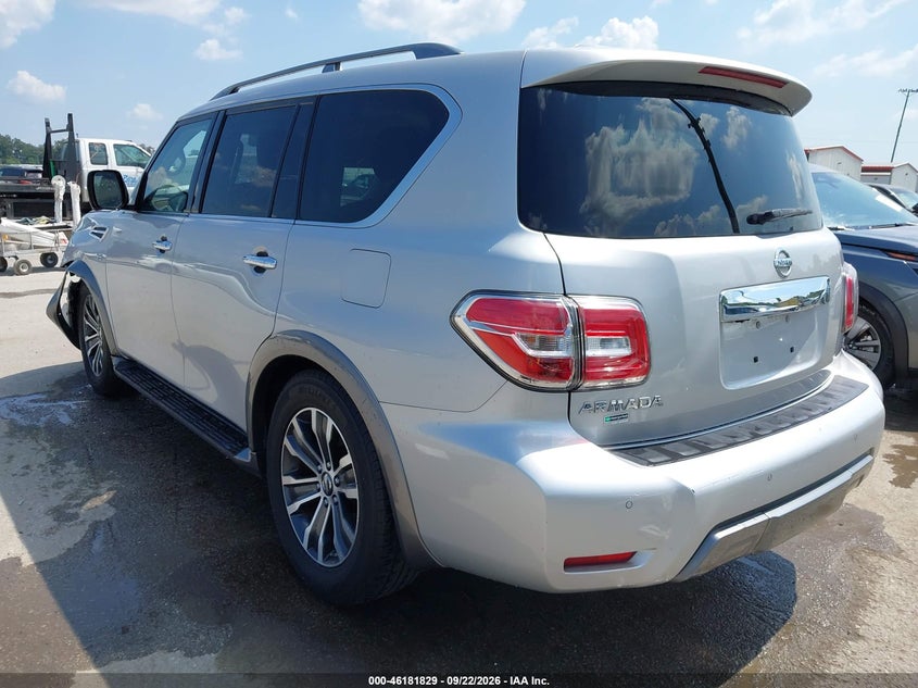 Vin: jn8ay2nd8lx017617, lot: 46681689, nissan armada sl 2wd 20203