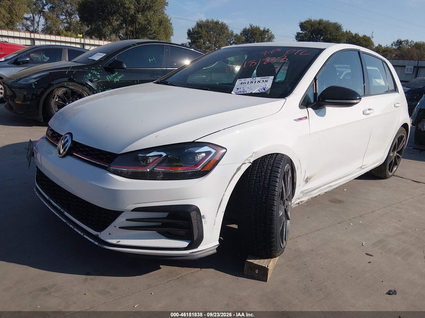 Vin: 3vw5t7au9km017965, lot: 46681698, volkswagen golf gti 2.0t autobahn/2.0t rabbit edition/2.0t s/2.0t se 20192