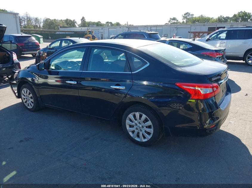 Vin: 3n1ab7ap6ky275922, lot: 46681701, nissan sentra s 20193
