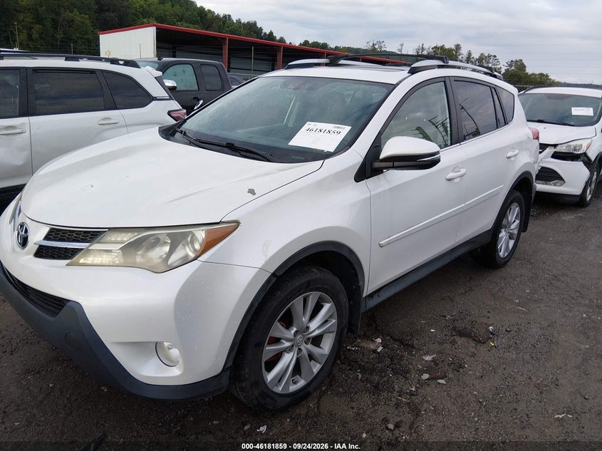 Vin: 2t3dfrev4dw057392, lot: 46681719, toyota rav4 limited 20132